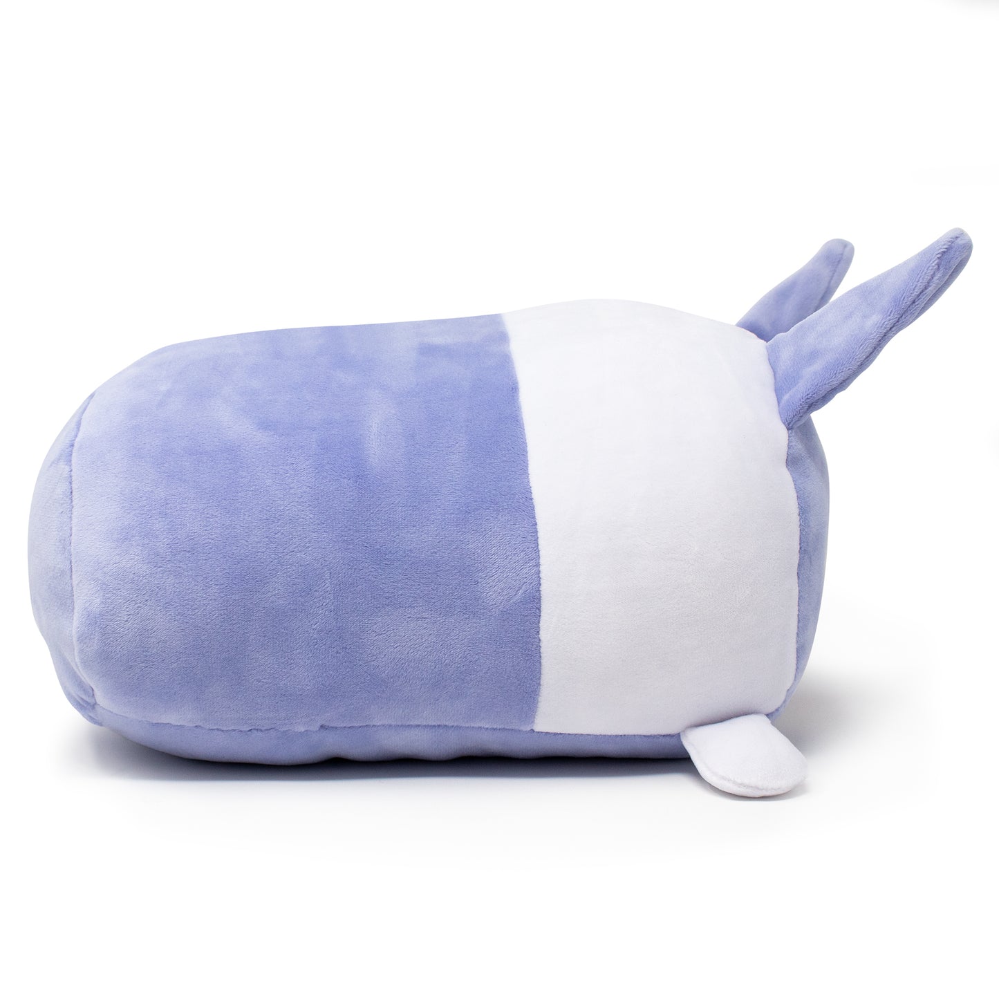 This Carrie the Corgi Plushie is a soft, cuddly toy with a rounded shape and friendly, minimalist design, making it an adorable plush companion for all ages.