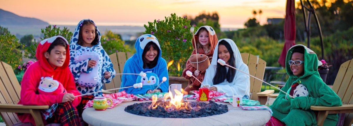 Holiday Hooded Blankets