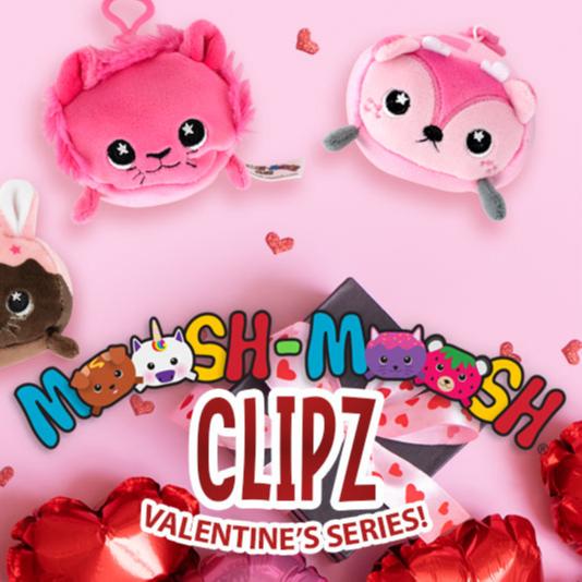 Valentine's Plush Clip-Ons