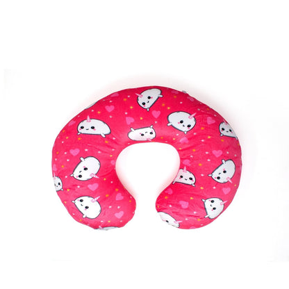 Bubblegum the Narwhal 2-In-1 Travel Pillow