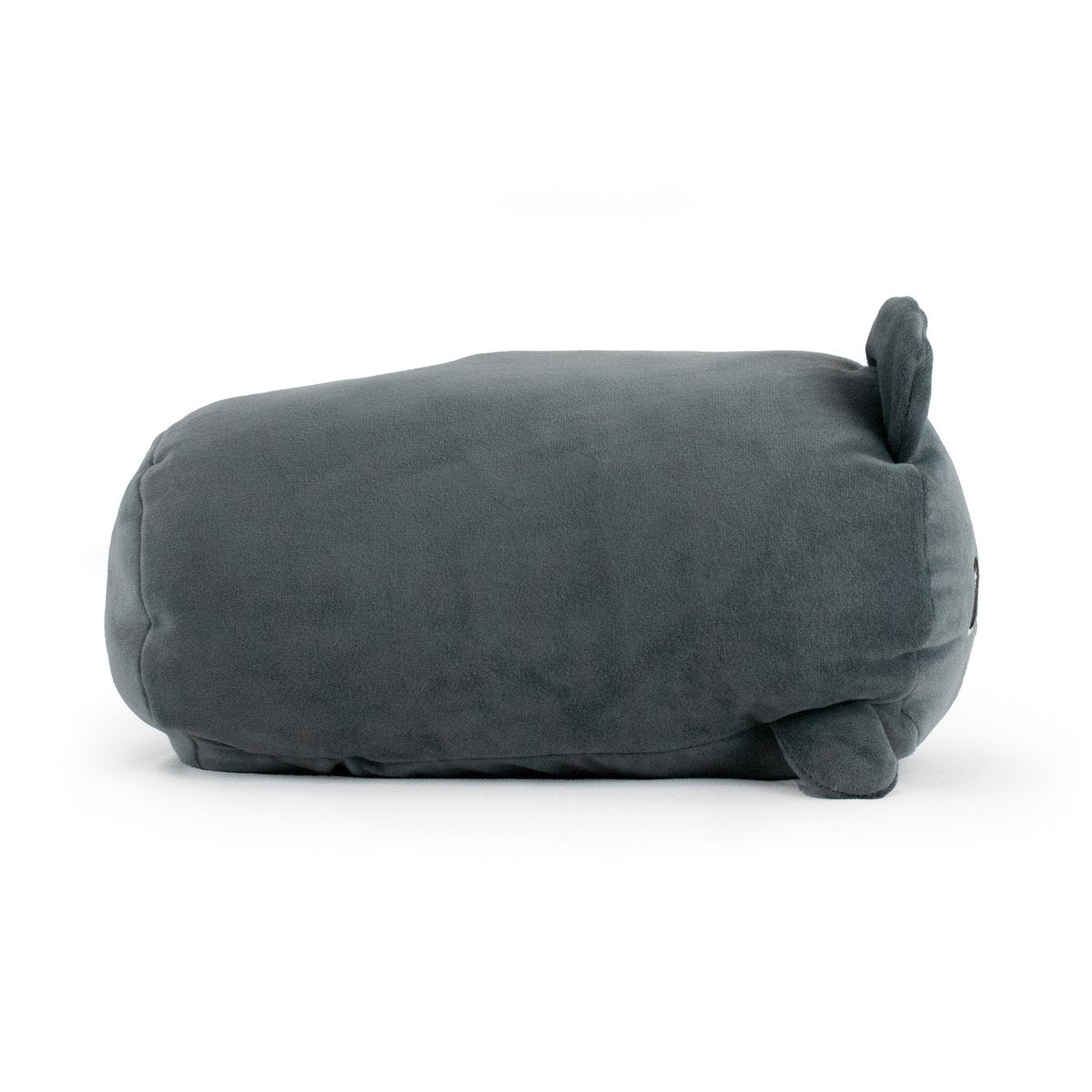 Grey bear soft plush stuffed animal pillow plushie for cuddling and sleeping