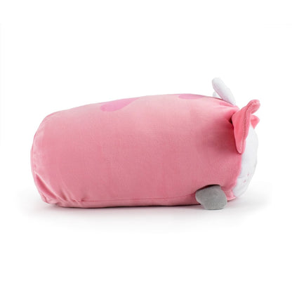 Pink Deer soft plush stuffed animal pillow plushie for cuddling and sleeping