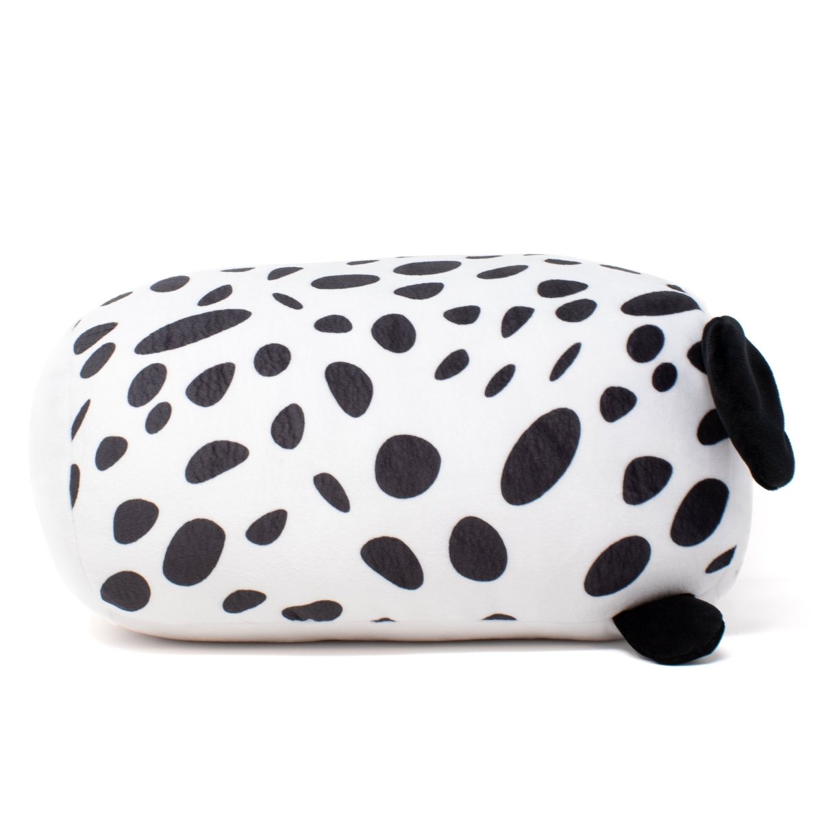 Spotted dalmation dog soft plush stuffed animal pillow plushie for cuddling and sleeping