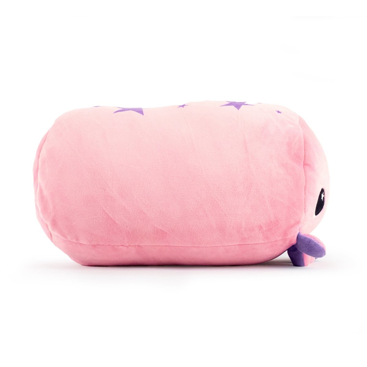 Pink little cute octopus with soft tentacles soft plush stuffed animal pillow plushie for cuddling and sleeping