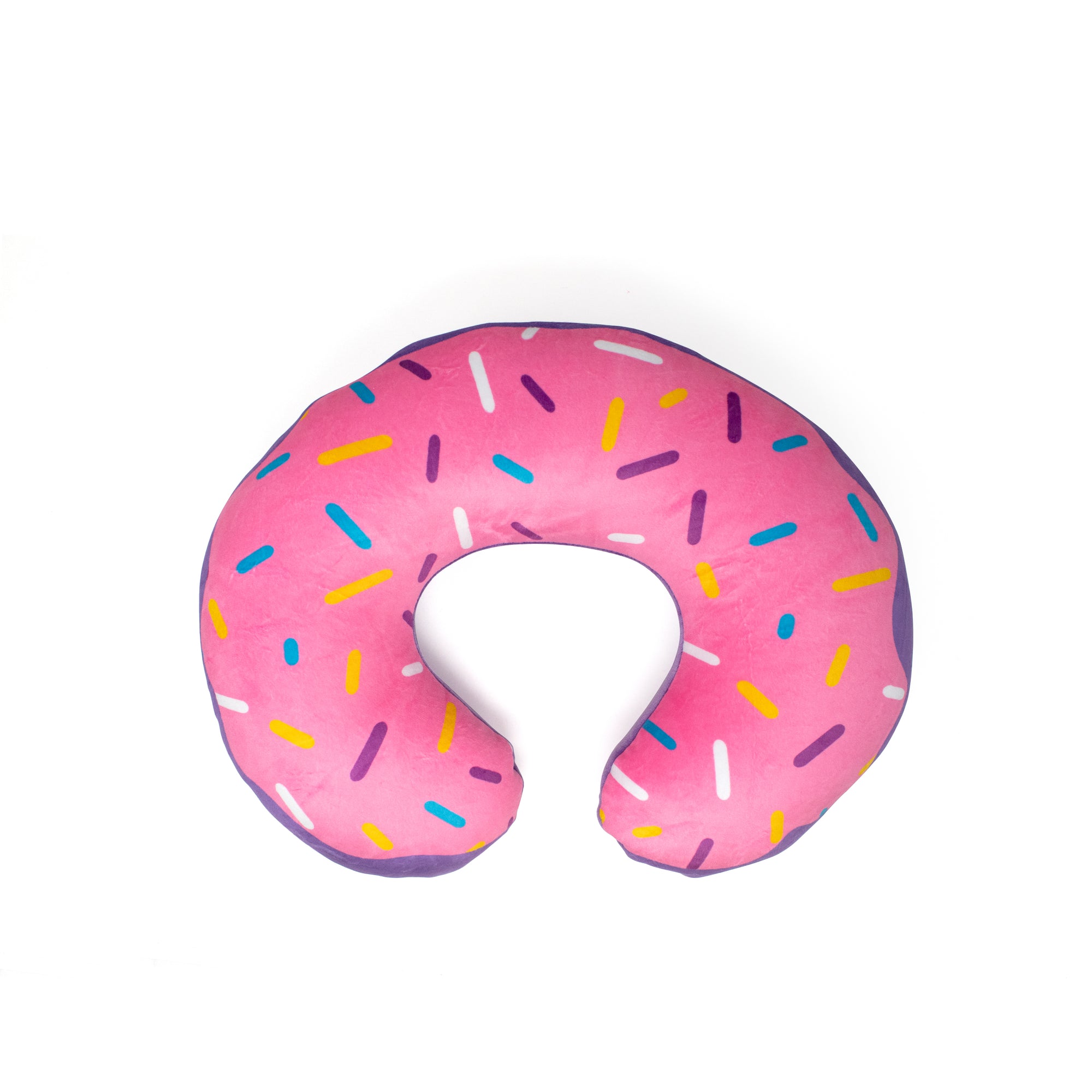 Freckles the Doughnut Cat 2-In-1 Travel Pillow