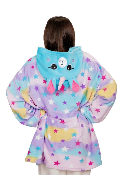 Llamacorn Hooded Blanket